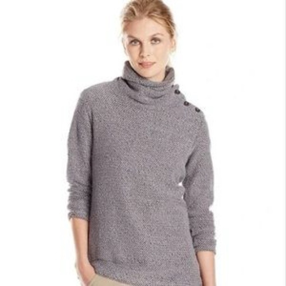 Merrell Ravion pullover gray sweater, Sz Small